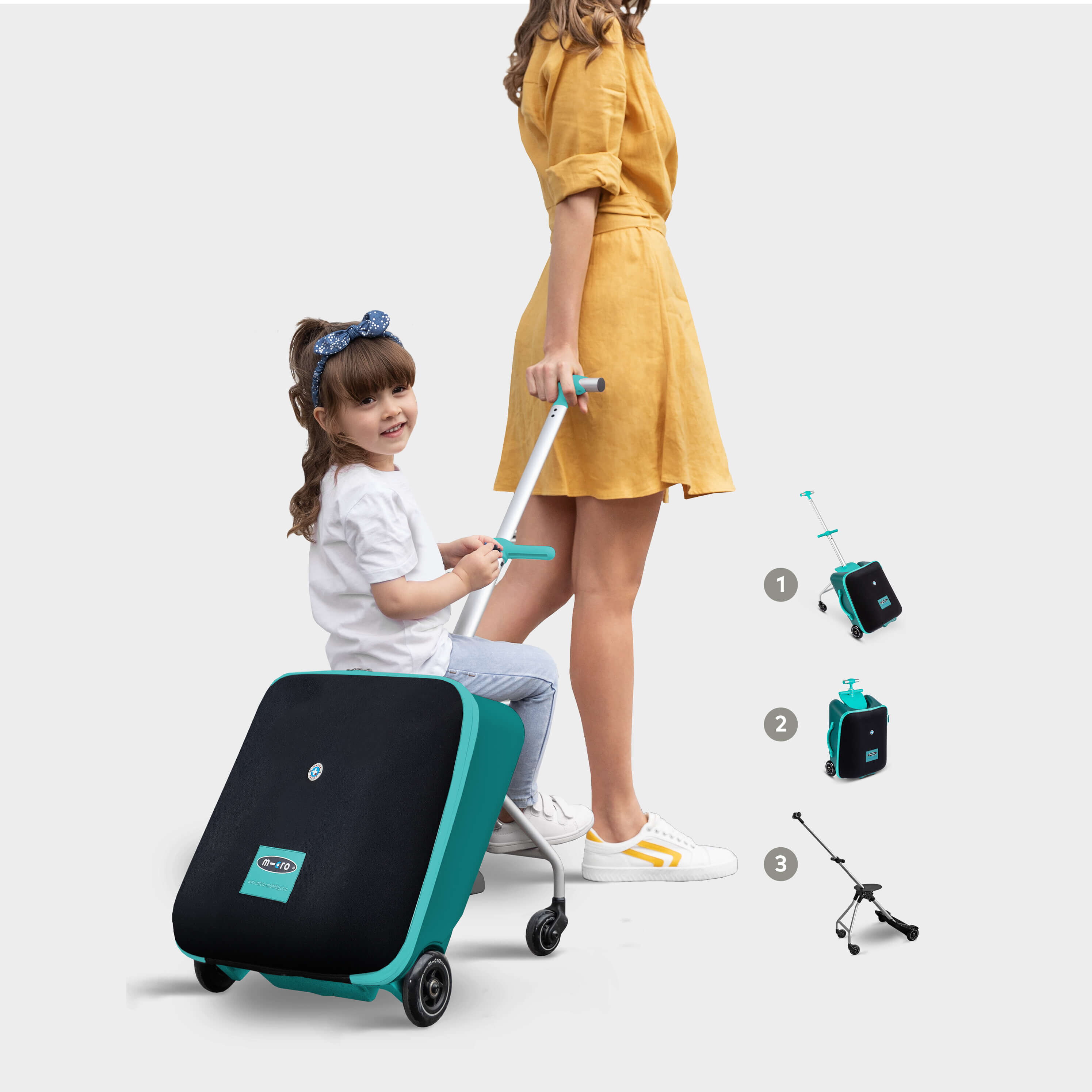 Eazy Luggage Forest Green ML0033