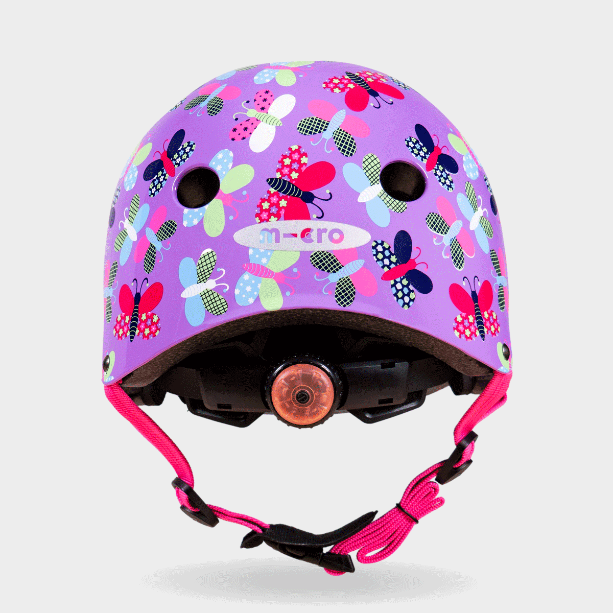 Butterfly Printed Helmet: Small 48-54cm