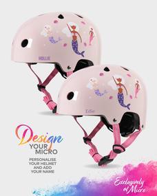 Personalised kids online helmet