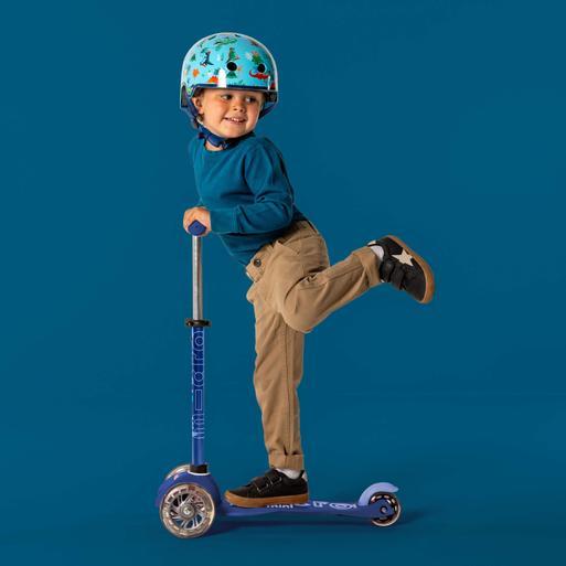 Mini micro deals deluxe scooter blue