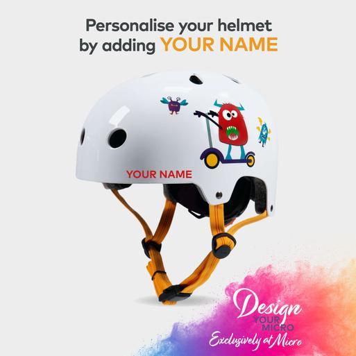 Personalised childrens bike helmets top