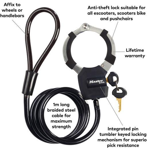 Micro bike lock store