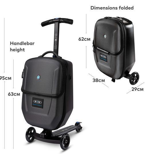 Samsonite scooter luggage deals